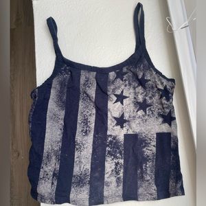 Size: small, brand: Charlotte russe, color: dark blue and off white